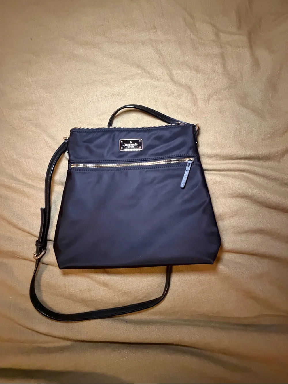 Kate Spade New York Blake Avenue Keisha black nylon crossbody